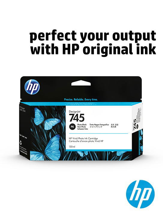 Perfect your output with HP original ink