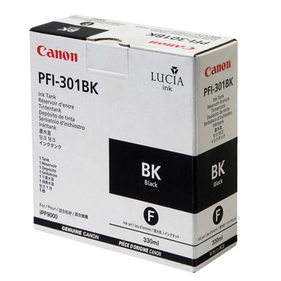 PFI-301BK - Black Ink Tank - 330ml
