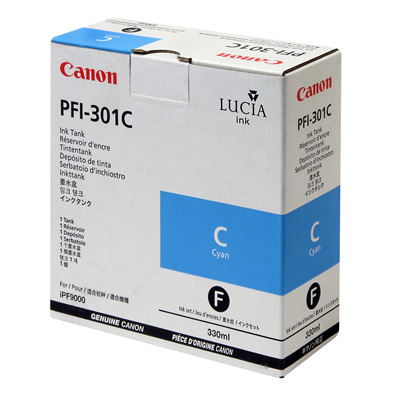 PFI-301C - Cyan Ink Tank - 330ml