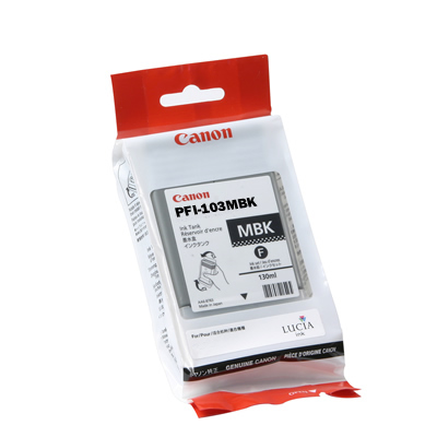 PFI-103MBK - Matte Black Ink Tank - 130ml