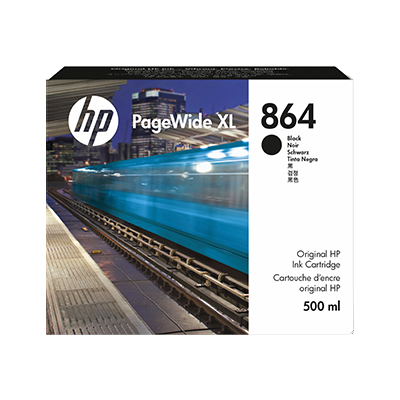 No. 864 PageWide XL Black Ink Cartridge - 500ml