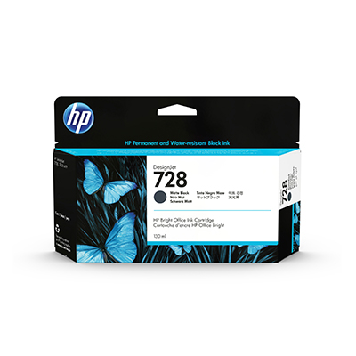 No. 728 Ink Cartridge Matte Black - 130ml