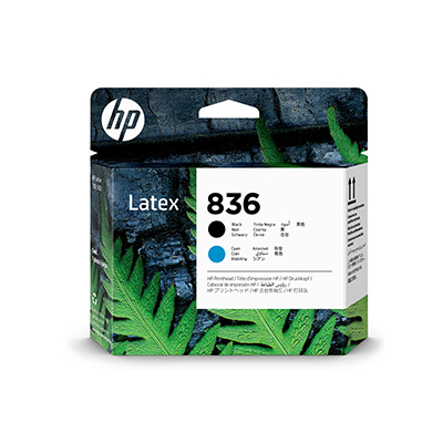 No. 836 Latex Black/Cyan Printhead