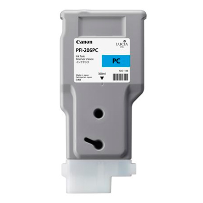 PFI-206PC - Photo Cyan Ink Tank - 300ml