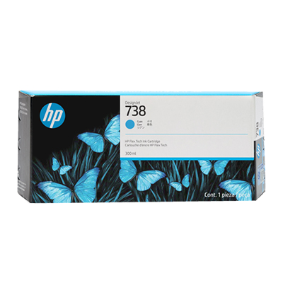 No. 738 Ink Cartridge - Cyan - 300ml