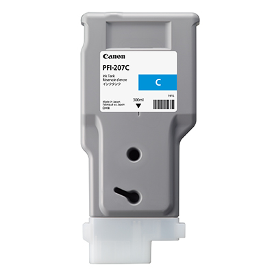 PFI-207C - Cyan Ink Tank - 300ml