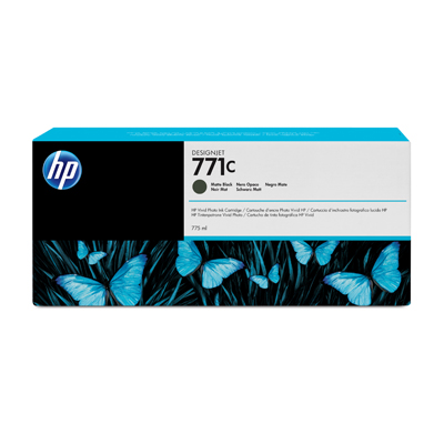 No. 771C Ink Cartridge - Matte Black - 775ml