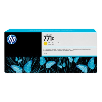 No. 771C Ink Cartridge - Yellow - 775ml