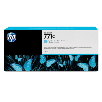 No. 771C Ink Cartridge - Light Cyan - 775ml