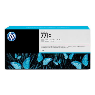 No. 771C Ink Cartridge - Light Gray - 775ml
