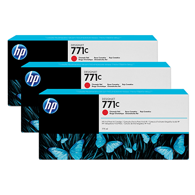 No. 771C 3 Ink multipack - Chromatic Red
