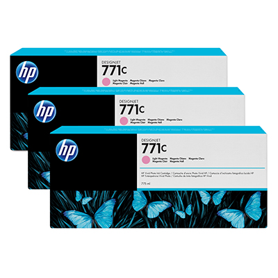 No. 771C 3 Ink multipack - Light Magenta