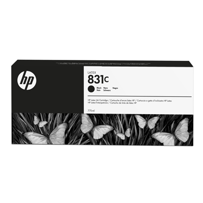 No. 831C Latex Ink Cartridge Black - 775ml