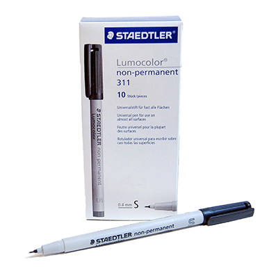 Water Based Fibre Tip Pen - Black