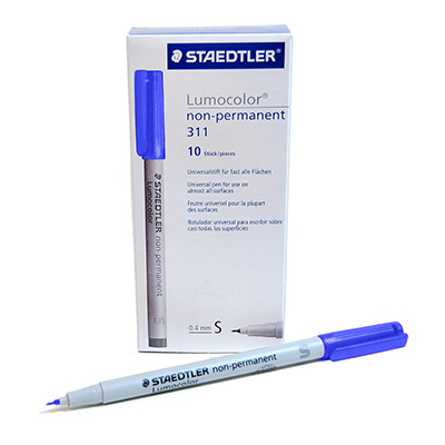 Water Based Fibre Tip Pen - Blue