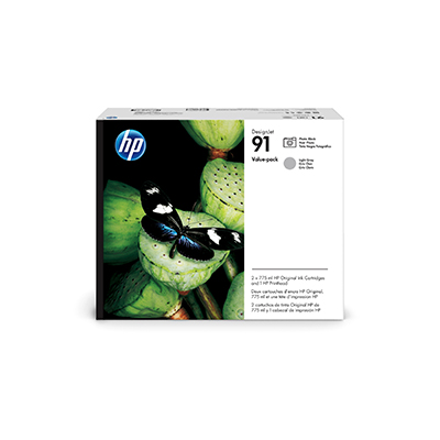 No. 91 Value Pack - Photo Black & Light Grey