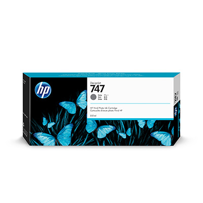 No. 747 Ink Cartridge Grey - 300ml