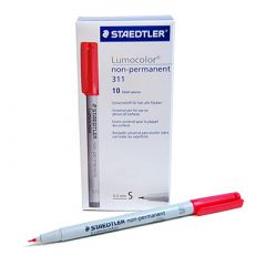 Water Based Fibre Tip Pen - Red