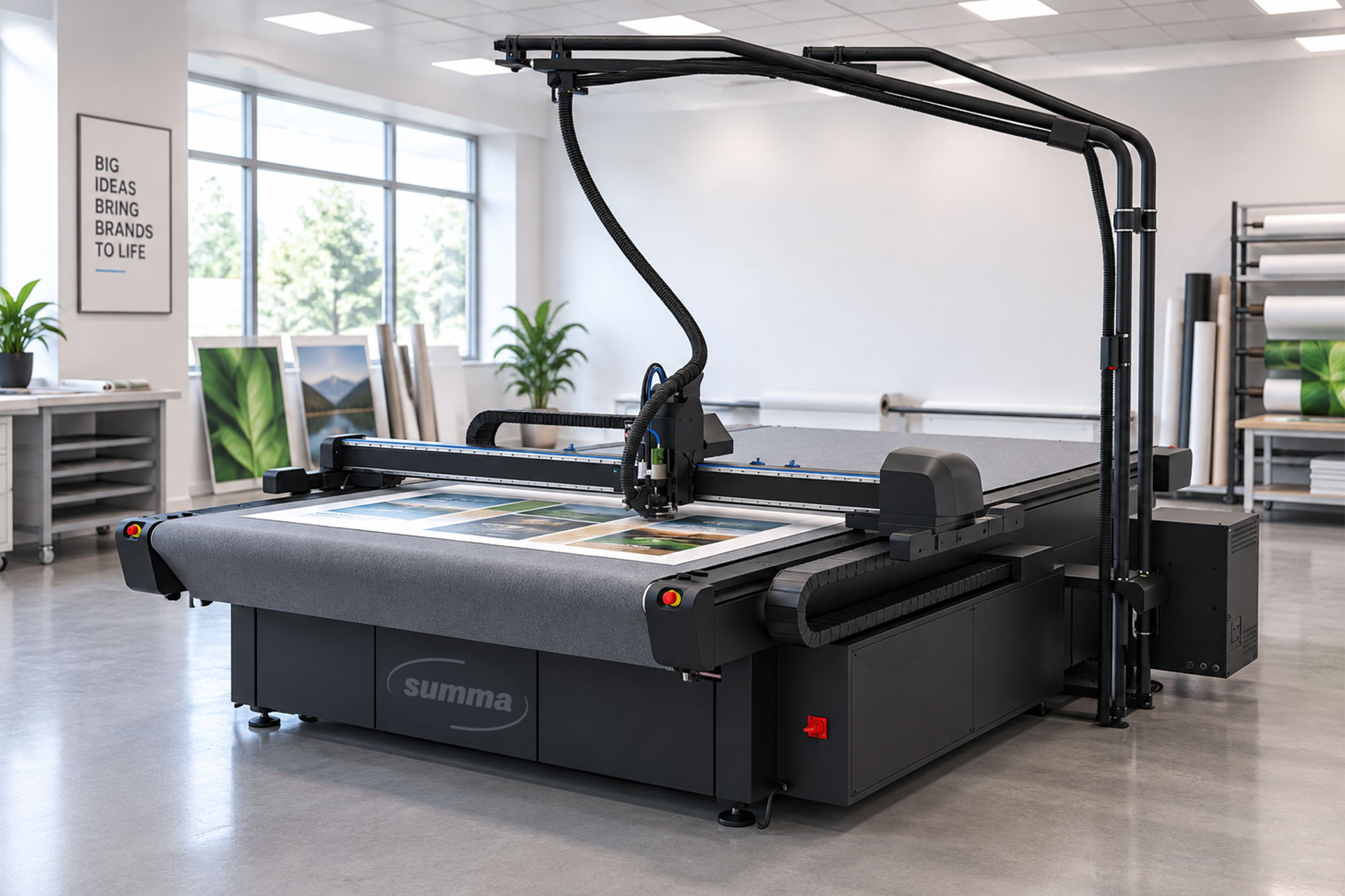Summa F Series Vantage Flatbed Finishing Solutions