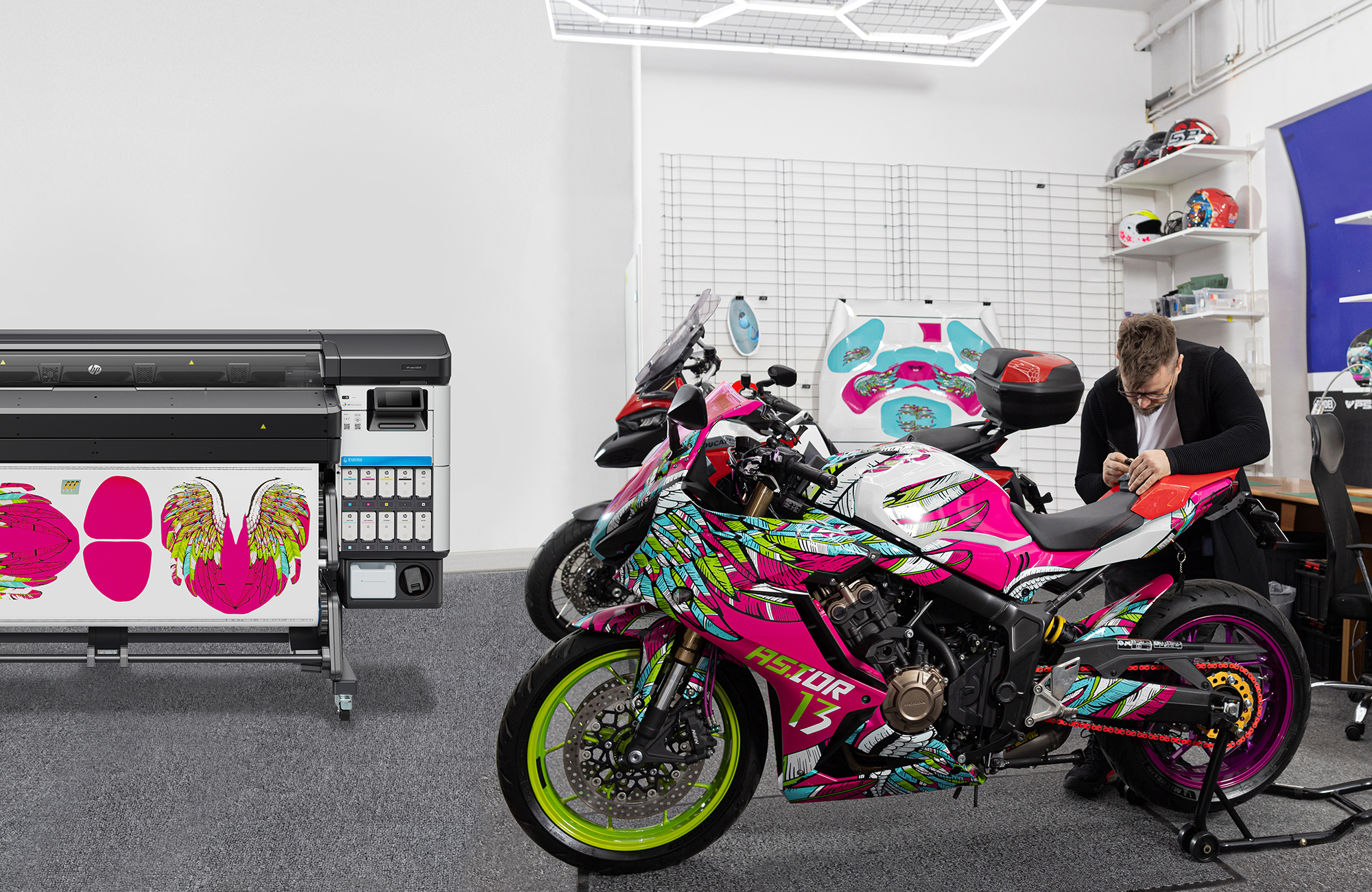 HP Latex 630/630W Series Printer