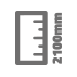 2100mm cutting length