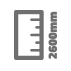 2600mm cutting length