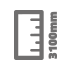 3100mm cutting length