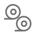 Heavy duty front loading single or dual roll feed